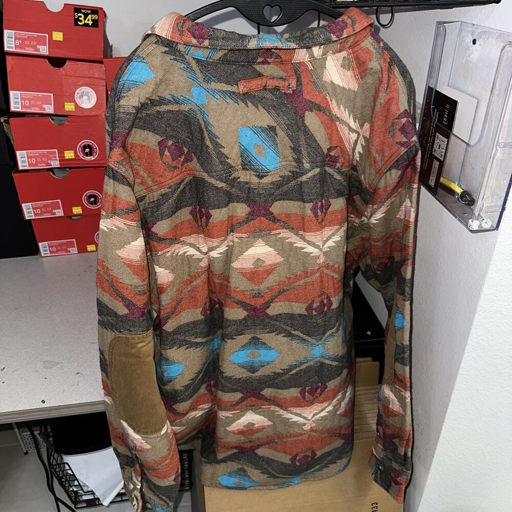 Legendary Whitetails Harbor Heavyweight Flannel Shirt Desert Oasis Men's XL - Picture 2 of 4